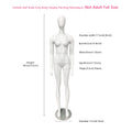 JELIMATE Half Scale Female Full Body Dress Form For Pattern  | 1/2