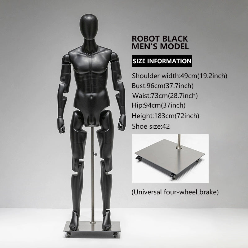 Flexible Model Male / Female / Kids - Posable stylish Full-Body Mannequin | JELIMATE