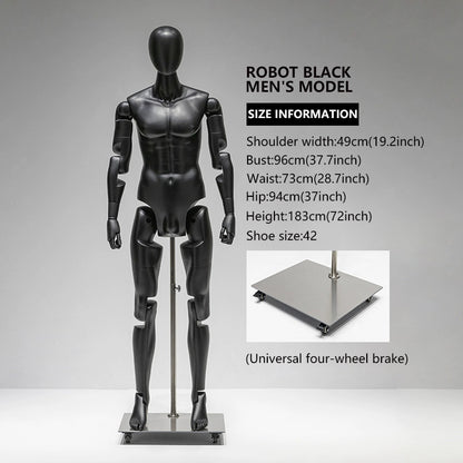 Flexible Model Male/Female/Kids - Posable stylish Full-Body Mannequin | JELIMATE