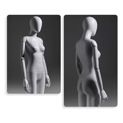 JELIMATE Articulated Full-Body Mannequin | Children & Adult Display Forms