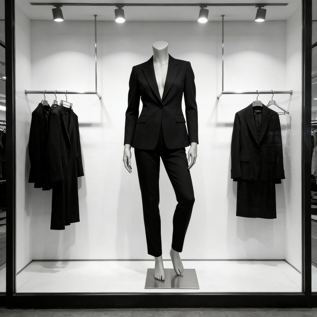 Jelimate Female Athletic Headless Mannequin - Fiberglass Display for Activewear