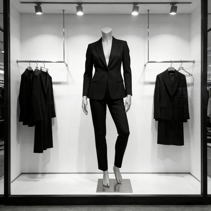 Jelimate Female Athletic Headless Mannequin - Fiberglass Display for Activewear