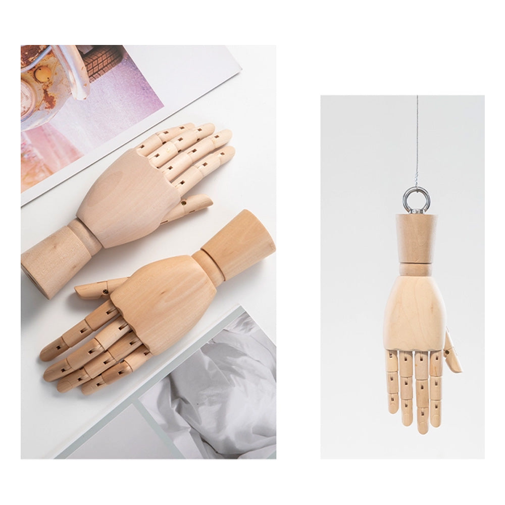 JELIMATE Plated Mannequin Hand Stand for Jewelry, Bag & Window Visual Merchandising