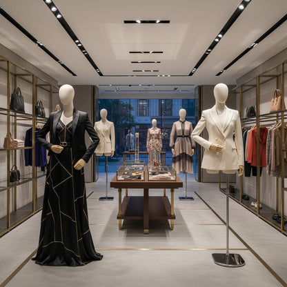 Boutique-window-display-using-JELIMATE-plus-size-mannequin-for-luxury-bridal-and-lingerie-presentation