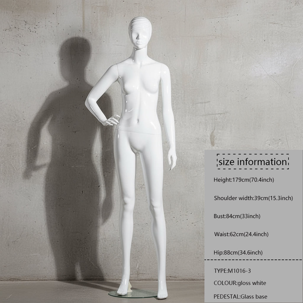 Premium Female Full Body Mannequin - Elegant Retail Display Model