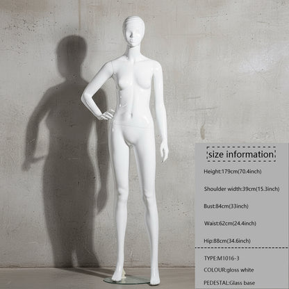 Premium Female Full Body Mannequin - Elegant Retail Display Model