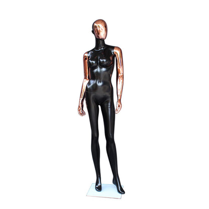 JELIMaTE | 2025 Luxury Rose Gold Female Mannequin - Full Body Fiberglass Display Model