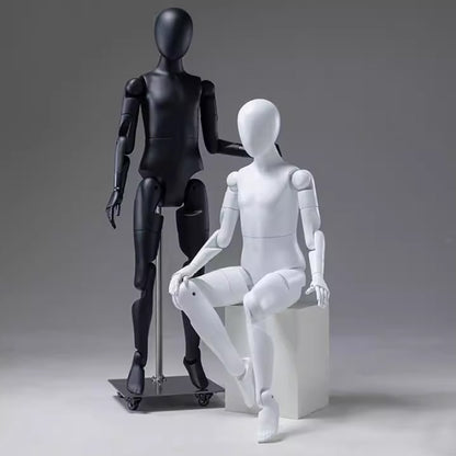 Kids' Clothing Mannequin: Multi-Jointed Children's Apparel Display Prop