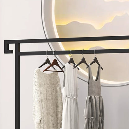 JELIMATE Floor Standing Clothing Display Rack | Boutique Garment Hanger Rack Stand
