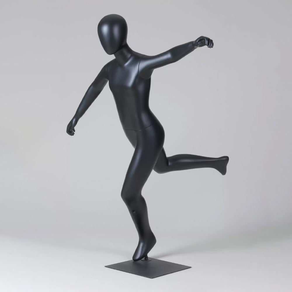 JELIMATE Kids Sport Full Body Mannequin | Athletic Children Clothing Display Form for Ages 2–12