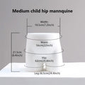 JELIMATE Child Hip Mannequin for Kids Underwear Shorts Swimwear Display Form