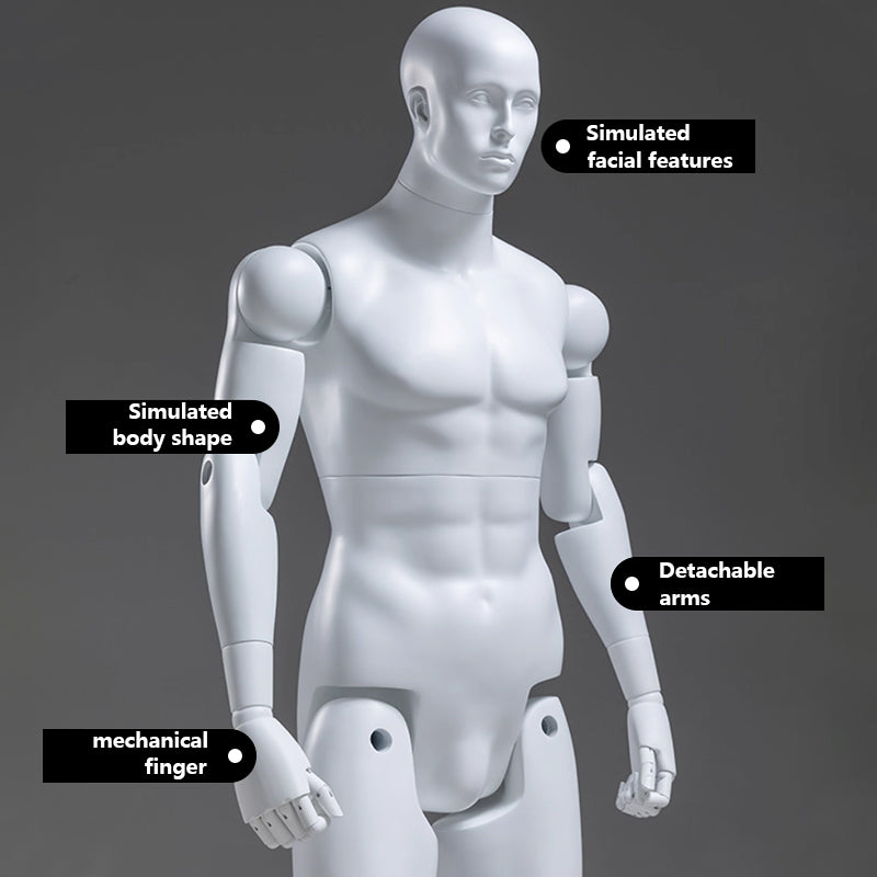 Flexible Model Male/Female/Kids - Posable stylish Full-Body Mannequin | JELIMATE