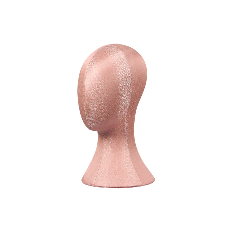 Linen Mannequin Head - Pinnable Display Stand for Hats Wigs Jewelry