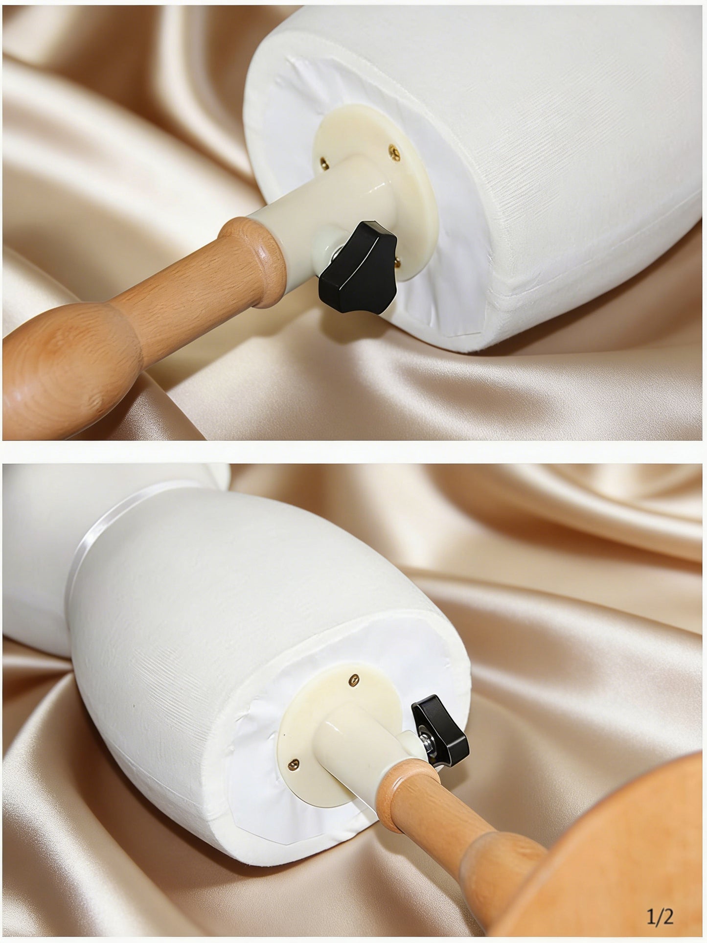 Maniquí de costura en miniatura para confección de patrones, de media escala, para mujer (1/2, 1/3 y 1/4)