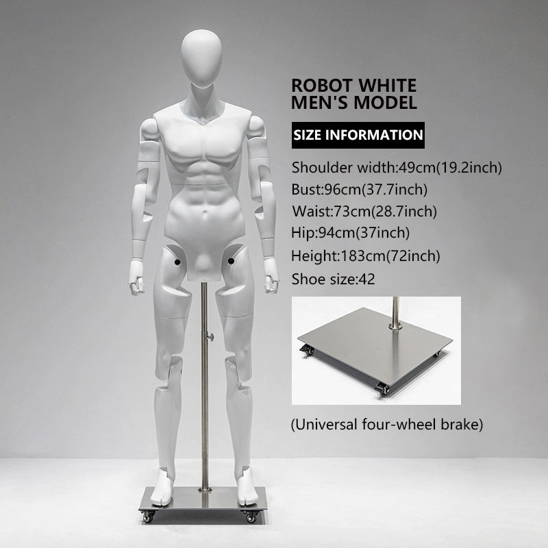 Flexible Model Male/Female/Kids - Posable stylish Full-Body Mannequin | JELIMATE