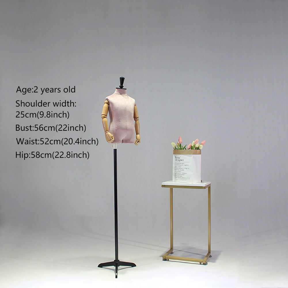 Colorful Velvet Kids Mannequins: Elevate Your Boutique &amp; Product Displays