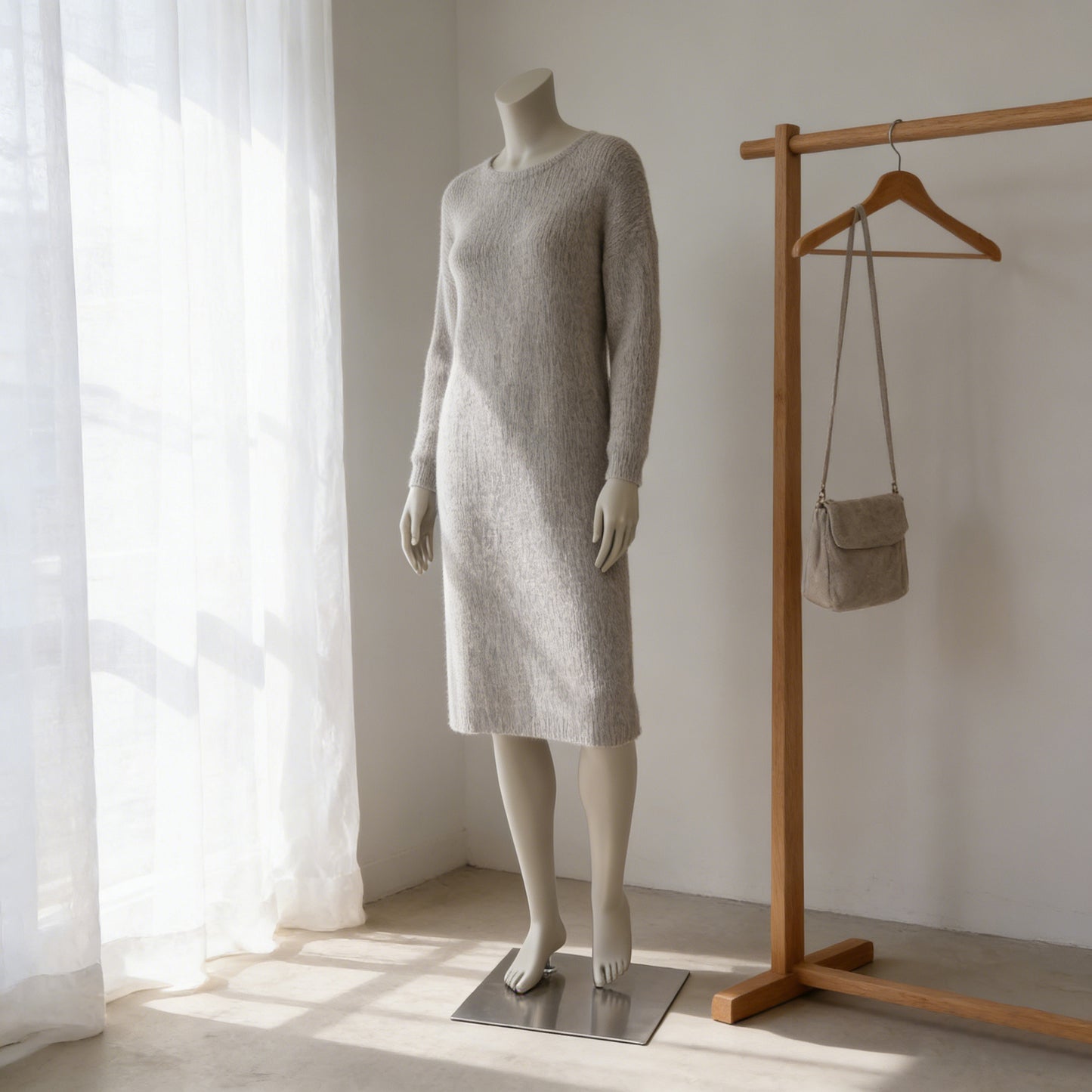 Jelimate Female Athletic Headless Mannequin - Fiberglass Display for Activewear