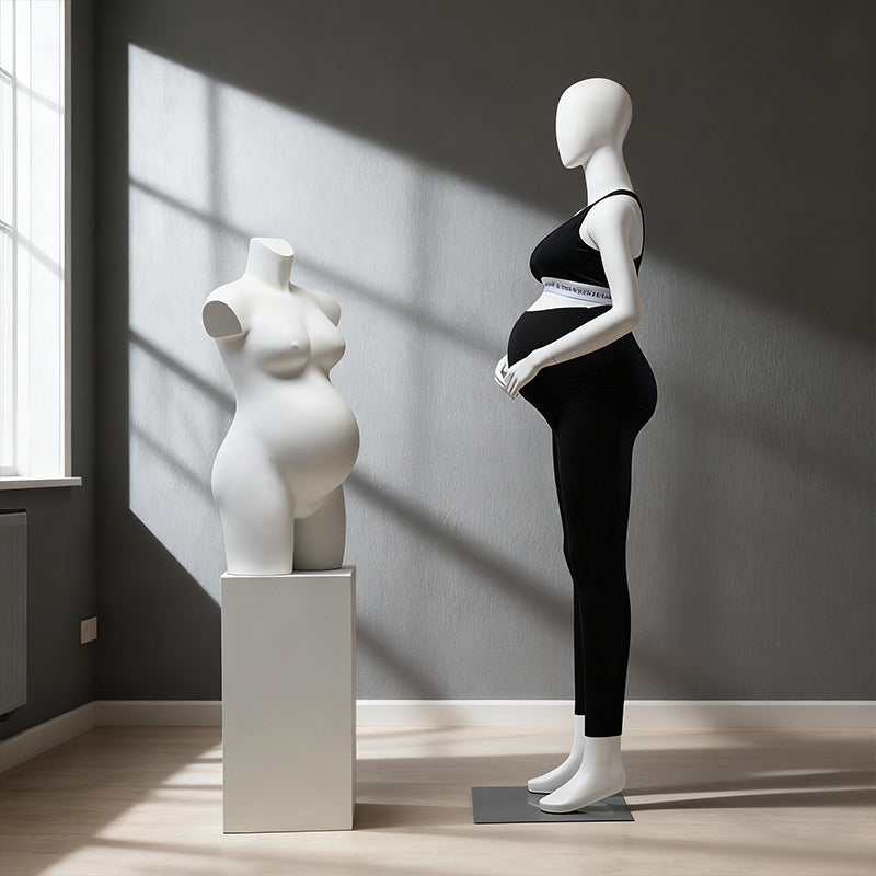 Maternity Wear Mannequin: Realistic Full-Body & Half-Body Display for Pregnant Women’s Fashion