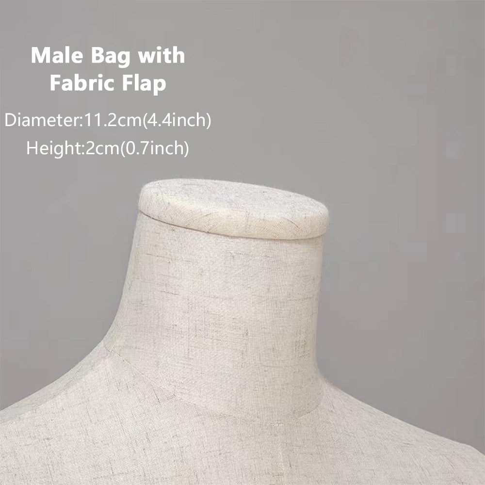 JELIMATE Wooden Mannequin Head Cap | Antique & Flat Top Cover for Display Dress Forms