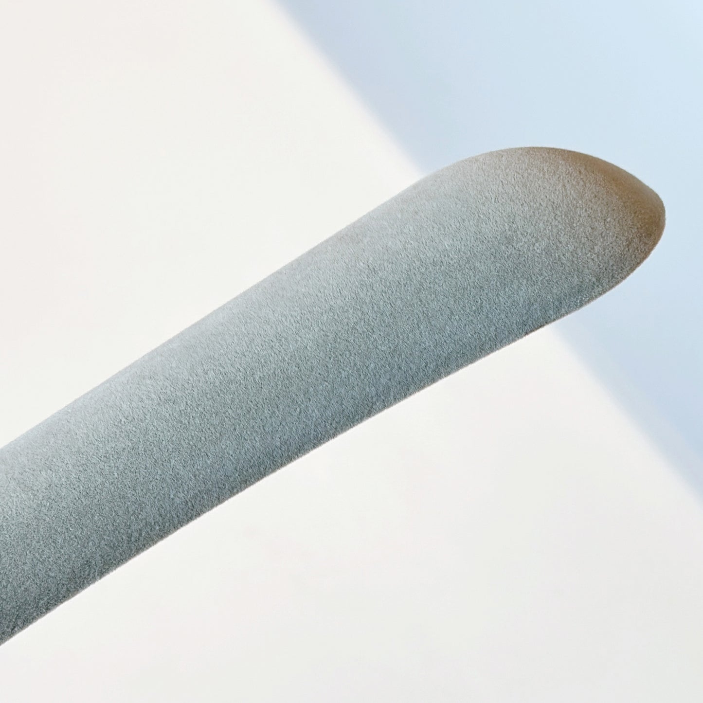 Luxury Velvet Non-Slip Hanger - Professional Boutique Grade | Grey Plastic with Silver Logo