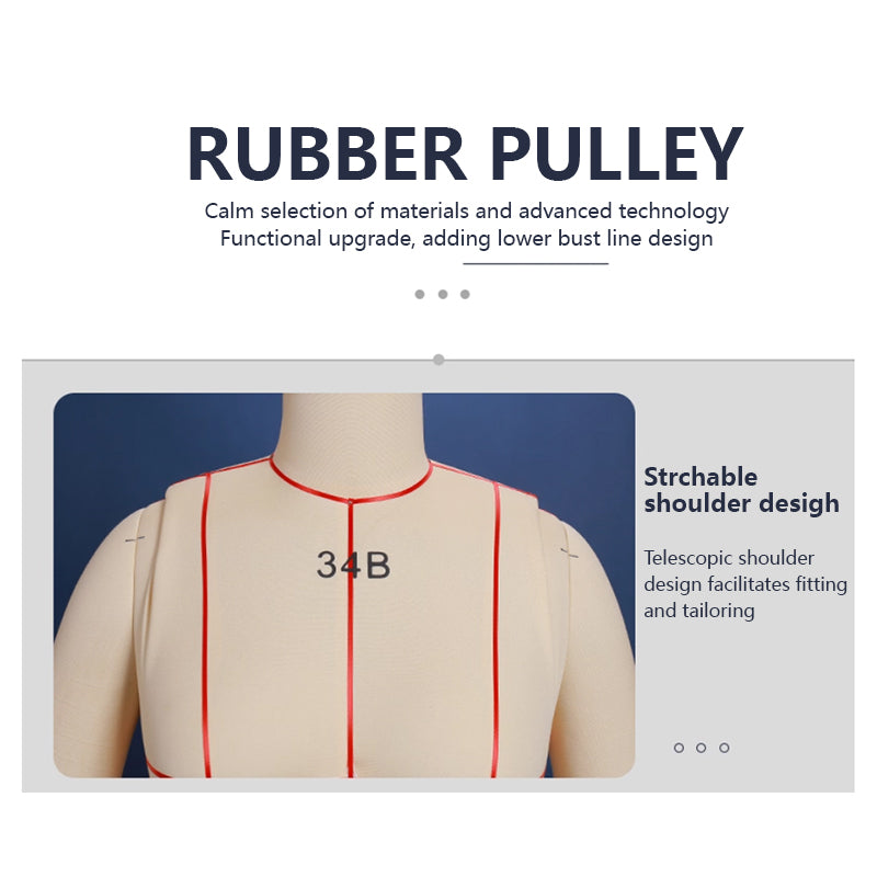 JELIMATE Professional Lingerie & Swimwear Dress Form (34B / 90D)