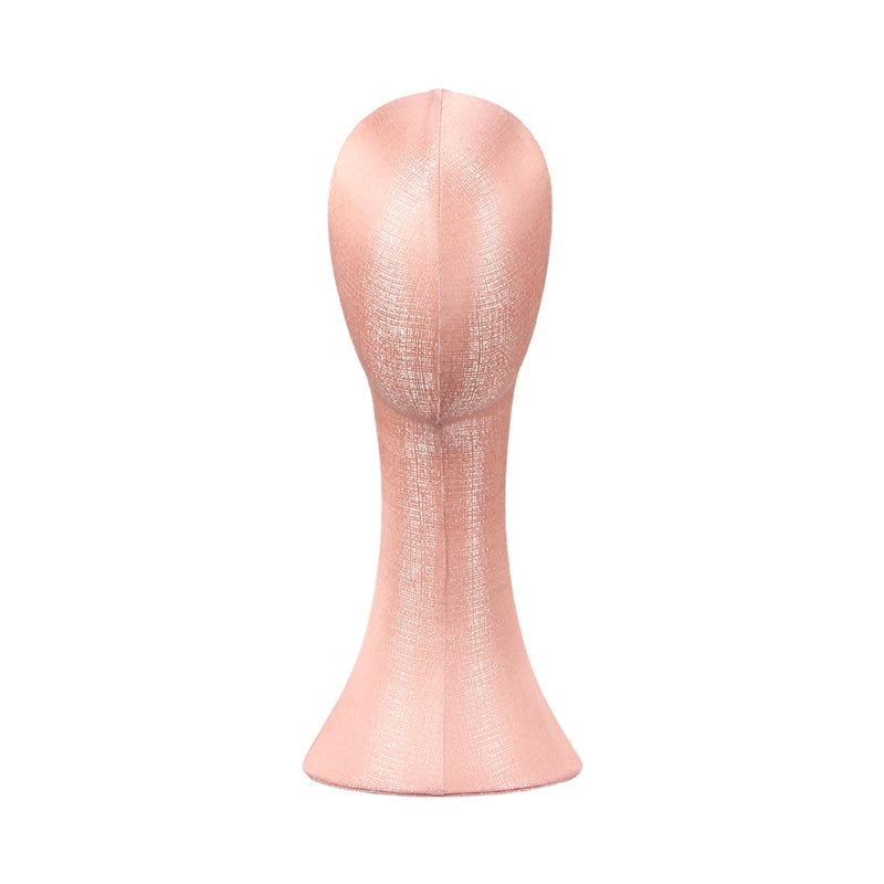 Linen Mannequin Head - Pinnable Display Stand for Hats Wigs Jewelry