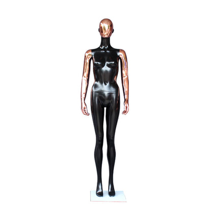 JELIMaTE | 2025 Luxury Rose Gold Female Mannequin - Full Body Fiberglass Display Model