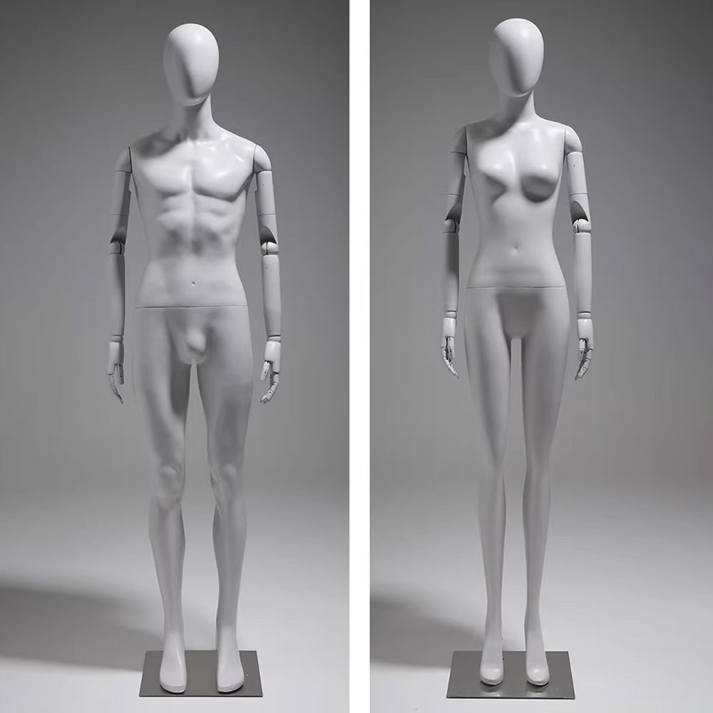 JELIMATE Articulated Full-Body Mannequin | Children & Adult Display Forms