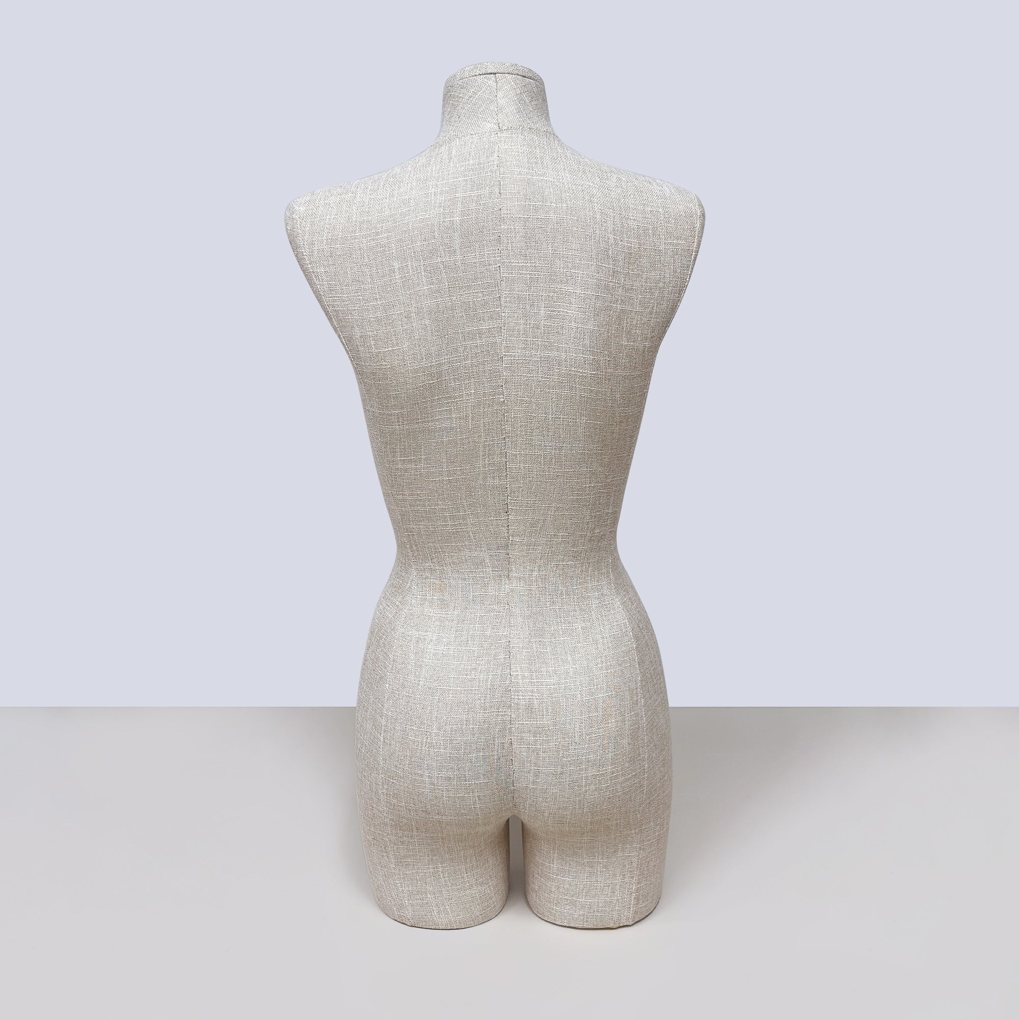 JELIMATE Half Body Mannequin Torso, Linen Dress Form for Lingerie Underwear Display