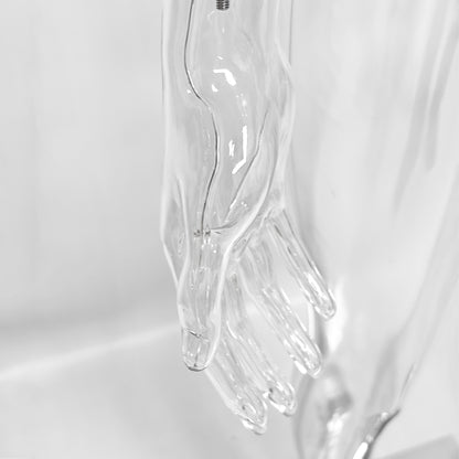 Transparent PE Female Mannequin Full Body Display Form - Clothing Retail Boutique