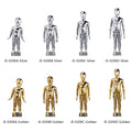Jelimate Gold & Silver Full Body Kid Mannequin | Children Dress Form for Clothing Store Window Display