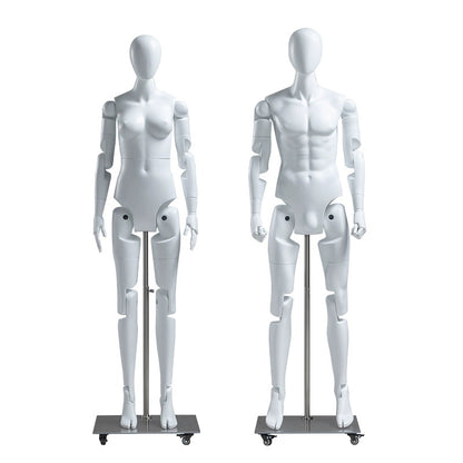 Flexible Model Male/Female/Kids - Posable stylish Full-Body Mannequin | JELIMATE