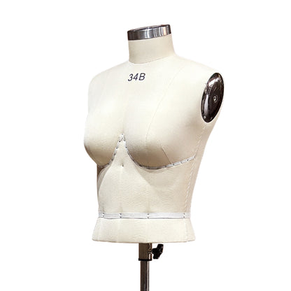 JELIMATE Professional Dress Form | 34C-40DD High-Precision Lingerie Design Form