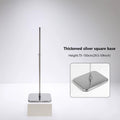 JELIMATE Half Body Mannequin Stand Base | Stainless Steel Retail Display Pole Stand