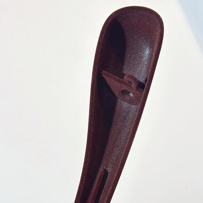 Custom Logo Velvet Clothes Hanger - Dark Brown Non-Slip Design with Long Round Hook | JELIMATE