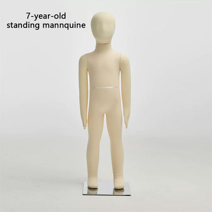 Child dress form - Full Body Soft Bendable Baby Mannequin for Kids’ Clothing Displays | JELIMATE