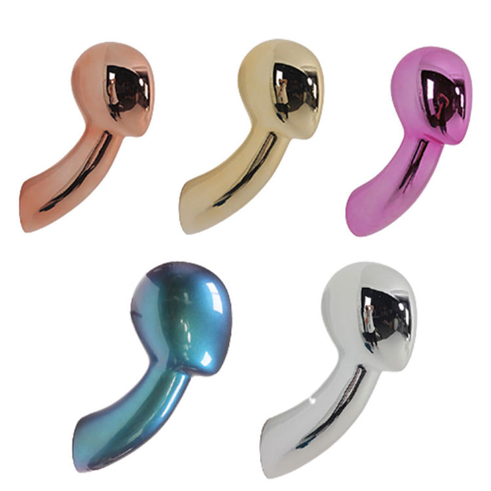 Wall-Mounted Fiberglass Head Model (Rose Gold) - Adult Wig/Hat/Scarf Display | OEM Supported