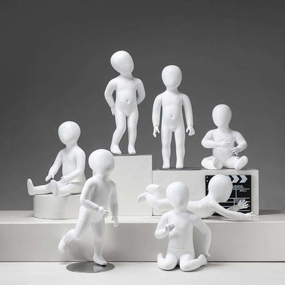 Sitting Infant & Child Mannequin | Full Body Kids Clothing Display Prop