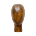 JELIMATE Beech Wooden Mannequin Head – Vintage Solid Wood Display Stand for Hats, Wigs & Accessories