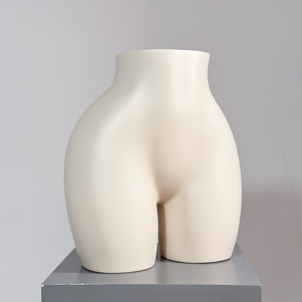 JELIMATE Fiberglass Female Butt Mannequin – Premium Hip Torso Display for Lingerie &Swimwear