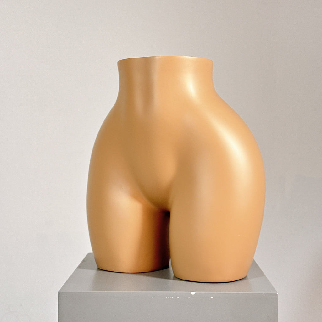 JELIMATE Fiberglass Female Butt Mannequin – Premium Hip Torso Display for Lingerie &Swimwear