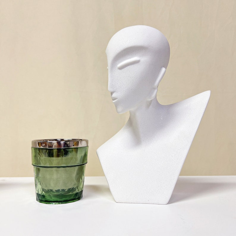 JELIMATE Abstract White Plaster Photography Props – Jewelry Mannequin Display & Home Accessories Figurine