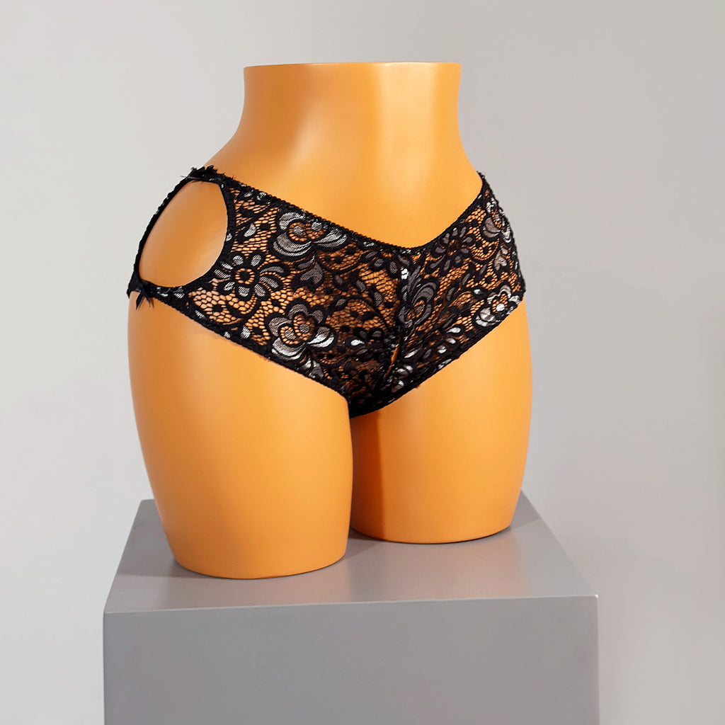 JELIMATE Fiberglass Female Butt Mannequin – Premium Hip Torso Display for Lingerie &Swimwear