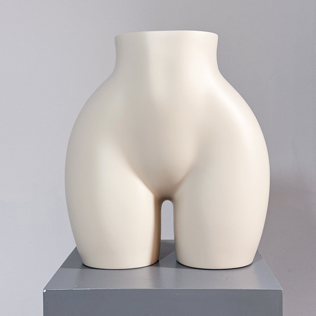 JELIMATE Fiberglass Female Butt Mannequin – Premium Hip Torso Display for Lingerie &Swimwear