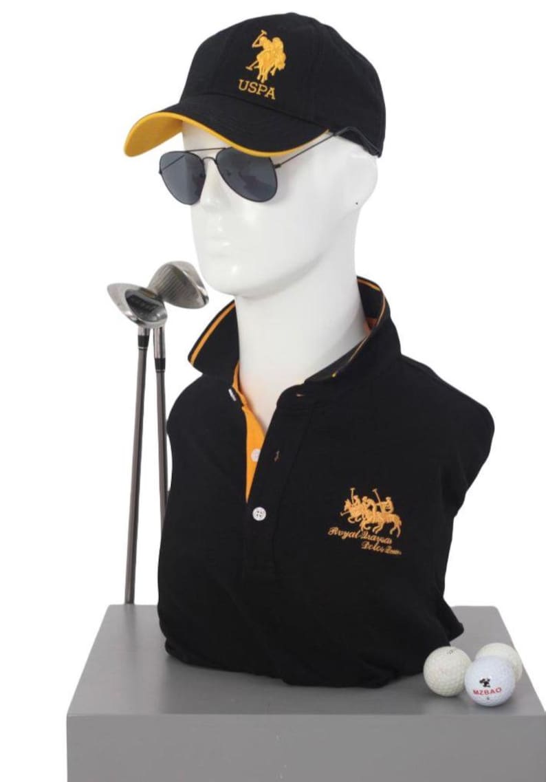 JELIMATE Luxury Male Mannequin Head – White Model Head for Hair/Sunglasses Display/Accessories