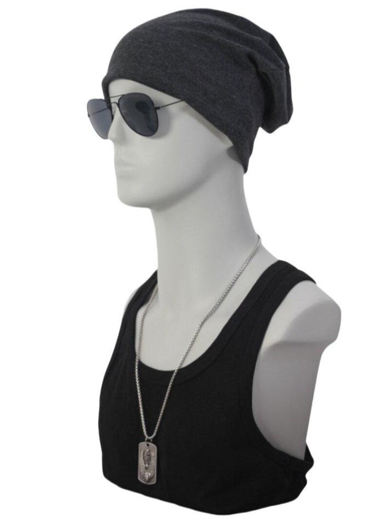 JELIMATE Luxury Male Mannequin Head – White Model Head for Hair/Sunglasses Display/Accessories
