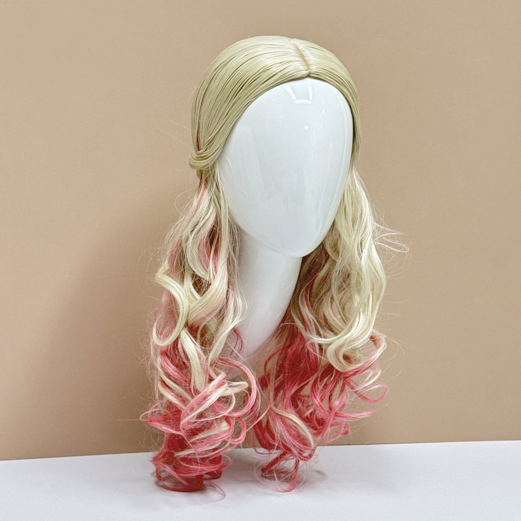 Cabeza de maniquí de fibra de vidrio para pared JELIMATE - Blanco brillante - 1 pieza