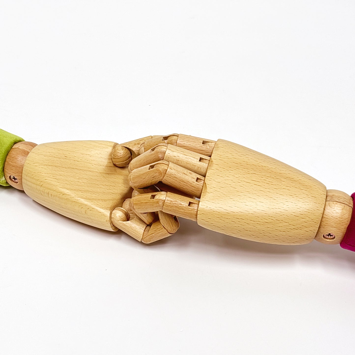 JELIMATE Wooden Hand Jewelry Display – Movable Palm Model Prop for Boutique/Retail/ Window Decor