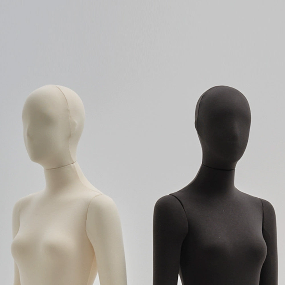 Jelimate  Flexible Female Male Mannequin Body with Soft Foam, Dress Form for Jewelry & Clothing Display