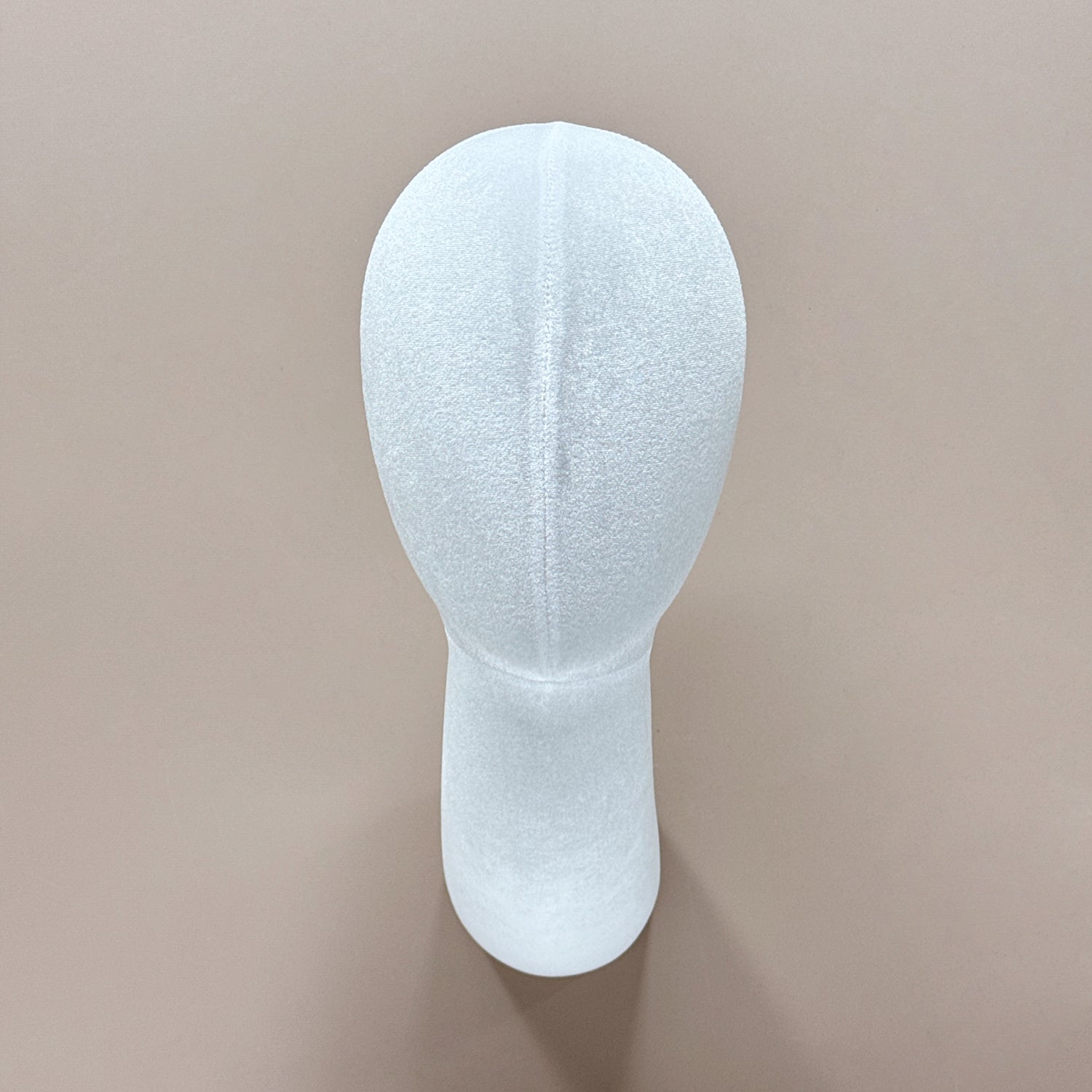 Jelimate Wall-Mounted Velvet Mannequin Head – Green & White Fiberglass Display for Wig, Hat & Scarf